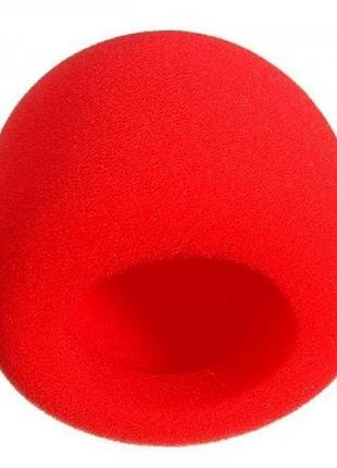 Вітрозахист для студійного мікрофона sennheiser e 935 e 945 e 835 ew-128 g2 shure zoom h1n колір червоний