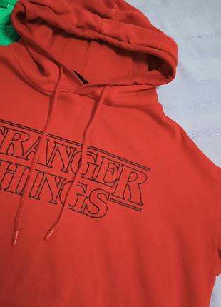 Качественный  свитшот ,худи с карманами, с принтом,44-54разм,primark