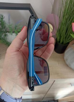 Мужские солнцезащитные очки ray flector 💙7 фото