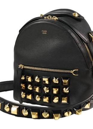 Жіноча сумка через плече fendi bolsa witt dolce stats 8bt281 black