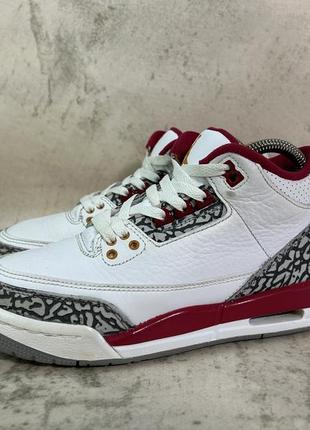 Кросівки nike air jordan 3 retro 'cardinal red' / flight max aura zoom 92 separate zero point lane