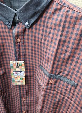 Рубашка мужская(большие размеры)чол