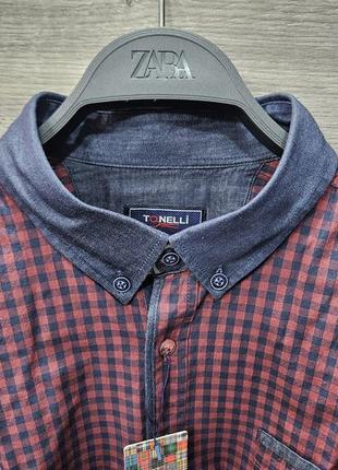 Рубашка мужская(большие размеры)чол