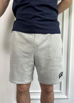 Мужские шорты &lt;unk&gt; шорты gap gray (с флисом)4 фото