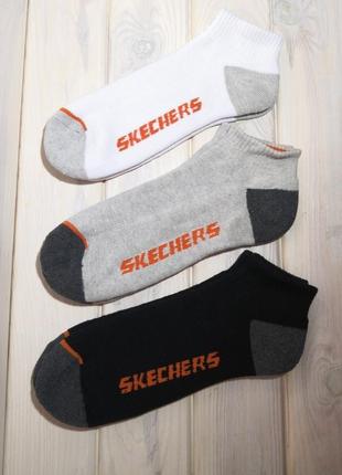 3 пари р 41-45 набір шкарпетки skechers з махрою probeauty