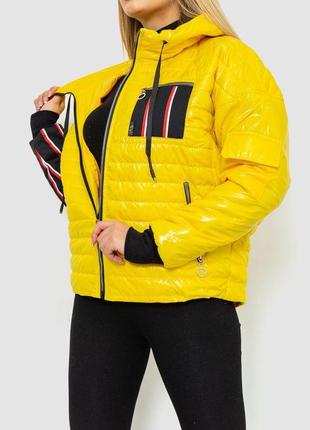 Куртка женская демисезонная, цвет желтый, 102r52223 фото