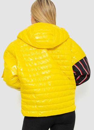 Куртка женская демисезонная, цвет желтый, 102r52224 фото