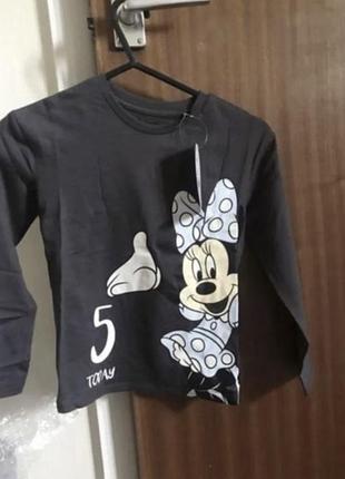 Новий реглан george мінні маус h&m 4 5 minnie mouse