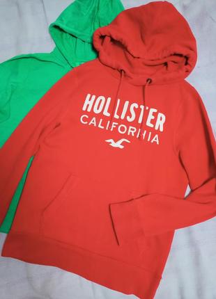 Теплий світшот із капюшоном,худі,s-xl, holister.