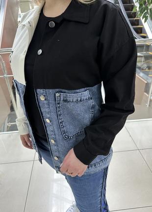 Жакет куртка джинс котон туреччина8 фото