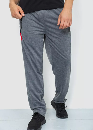 Спорт мужские брюки, цвет серый, 244r411252 фото