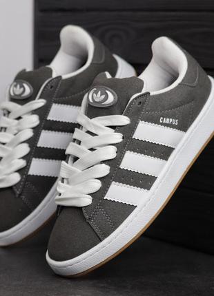 Кросовки adidas campus grey2 фото