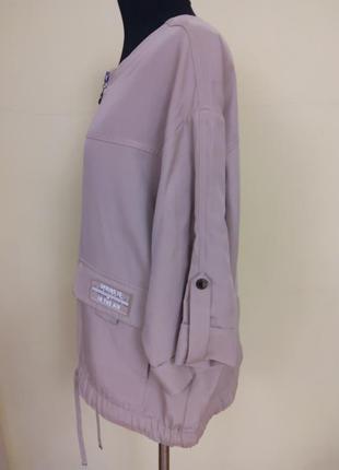 Нова бежева легка куртка,ветрівка punt roma  роз.l-xl3 фото