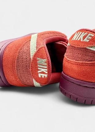 Nike sb dunk mystic red6 фото