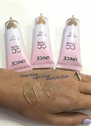 Cc крем medium glow юнайс турция натуральный оттенок