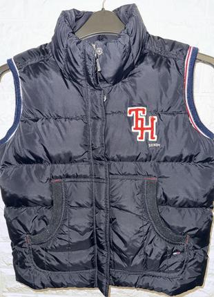 Теплая жилетка tommy hilfiger