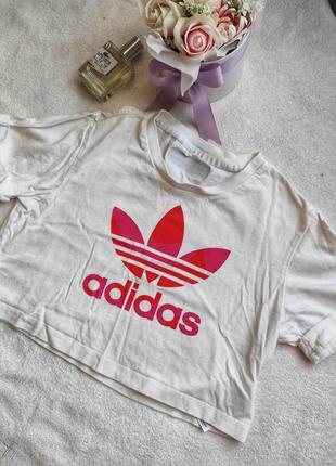 Футболка,кроп топ adidas 💕1 фото