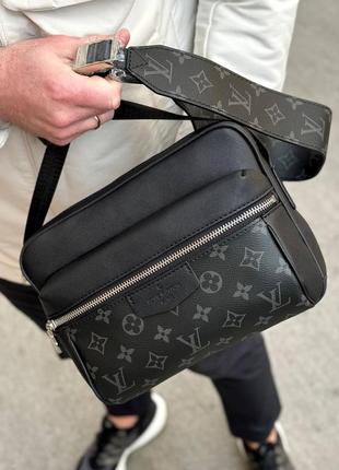 Сумка louis vuitton outdoor 26 x 20 x 10.5 см кожа