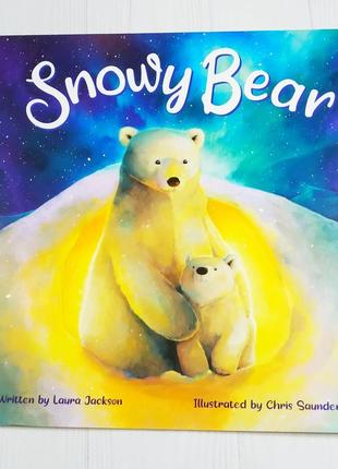 Детская книжка на английском snow bear1 фото