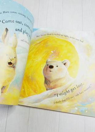 Детская книжка на английском snow bear3 фото