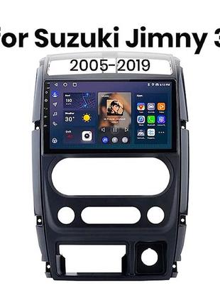 Магнітола android suzuki jimny, 8/128, 8 ядер, carplay, слот під сім-картку + рамка!