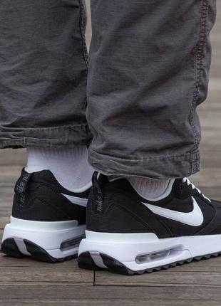 Кроссовки nike air max dawn black white10 фото