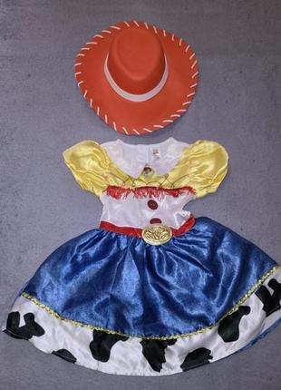 Карнавальное платье комбинезон история игрушек ковбойка