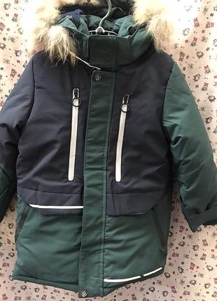 Зимняя курточка, парка на мальчика