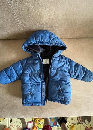 Куртка zara для мальчика (3-6 мес)1 фото