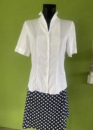 Блуза белая charles robertson