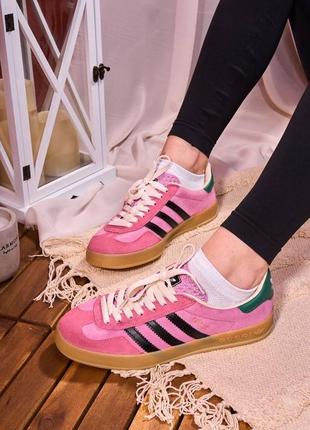 Gucci x adidas gazelle7 фото