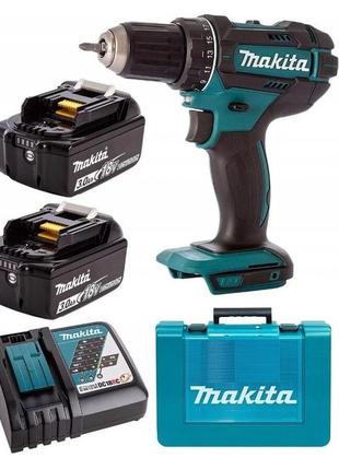 Шурупокрут акумуляторний makita ddf482rfe (62 нм, 1.5-13 мм, lxt)