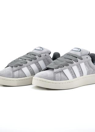 Adidas campus 00s light grey2 фото