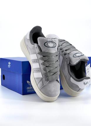 Adidas campus 00s light grey7 фото