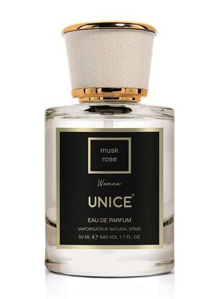 Женская парфюмированная вода unice musk rose, 50 мл