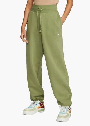 Жіночі спортивні штани nike phoenix fleece oversized jogger1 фото