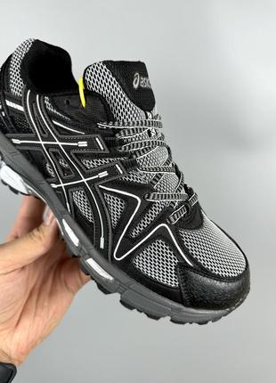 Asics gel-kahana 8 black-silver4 фото