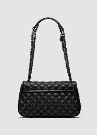 Guess cordelia flap shoulder bag black3 фото