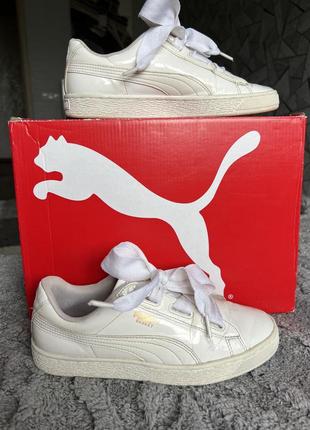 Кросівки кеди puma basket 39 шкіряні