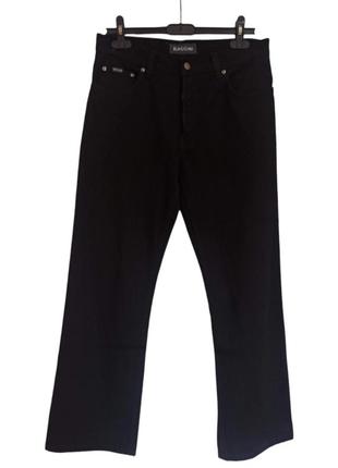 Черные боовяные плотные джинсы biaggini2 фото