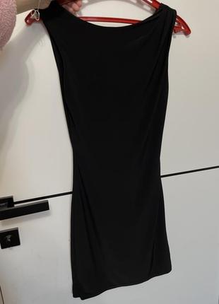 Сукня вечірня міні платье вечернее черное мини