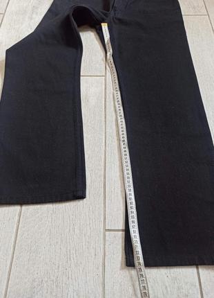 Черные боовяные плотные джинсы biaggini3 фото