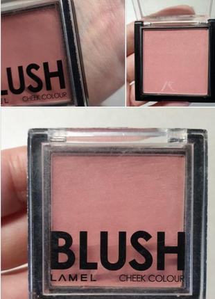 Lamel cheek colour blush  тестер рум'ян