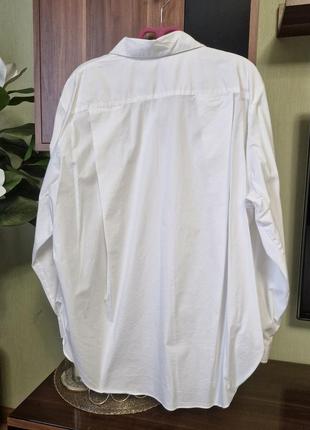 Белая рубашка zara.8 фото