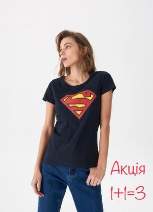 Акция 🎁 стильная футболка house superman черная h&amp;m asos