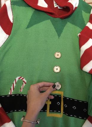 Новорічні кофти, светр, батник, ельфы2 фото