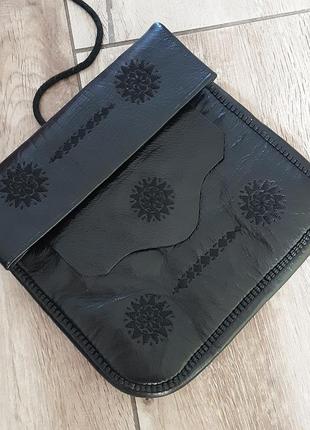 Кожаная сумка винтаж