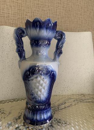 Керамическая винтажная ваза ссср