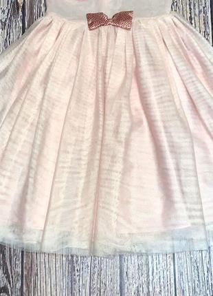 Нарядное платье h&m для девочки 6-7 лет, 116-122 см5 фото