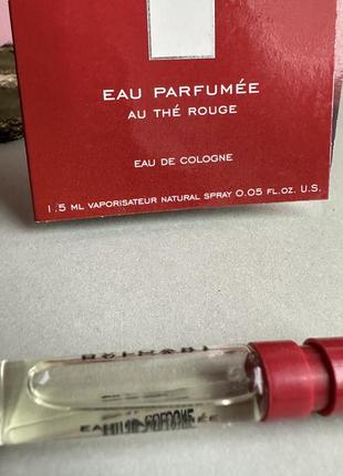 Eau parfumee au the rouge bvlgari одеколон оригинал пробник!3 фото